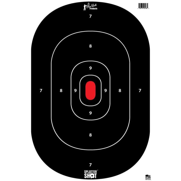 Pro-Shot 12" x 17" Silhouette Target - Tag Paper 8/ct - Precision Shot Firearms