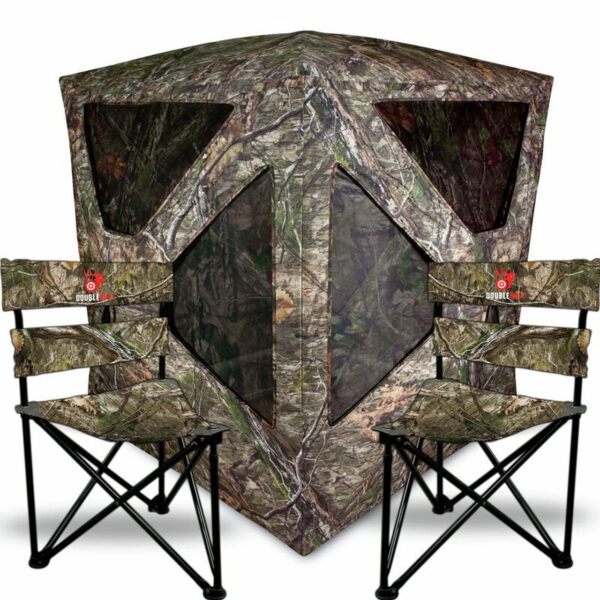 Primos Double Bull Roughneck Series Ground Blind w 2 Tri Stools SB - Precision Shot Firearms