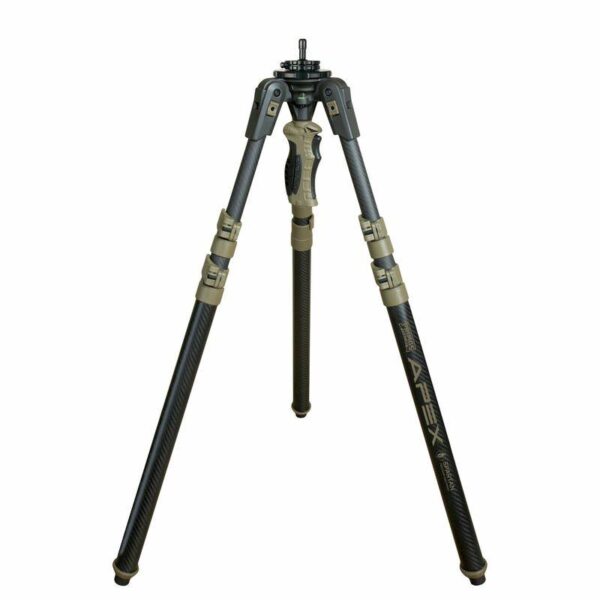 Primos Trigger Stick Apex Tripod Carbon Fiber Coyote Tan with Spartan Technology Box - Precision Shot Firearms