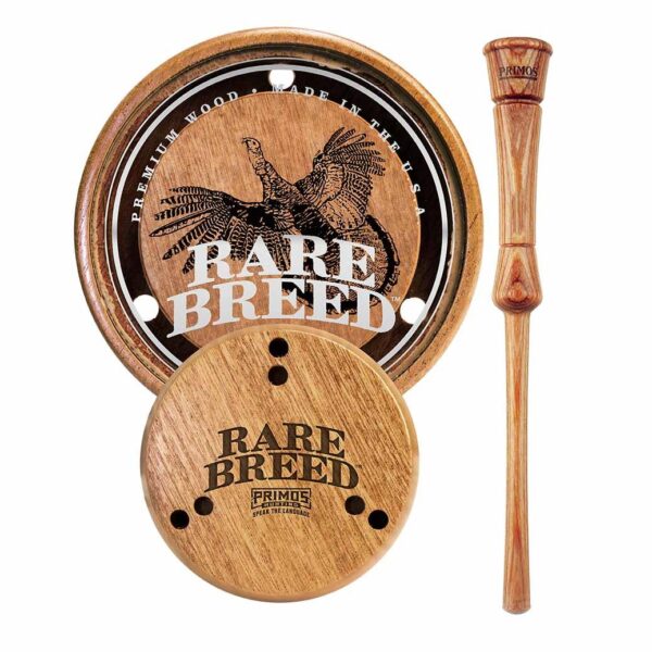 Primos Rare Breed Glass Turkey Pot Call Wood Grain - Precision Shot Firearms