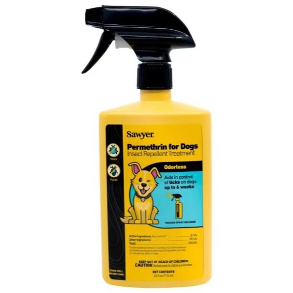 Sawyer Permethrin Insect Repellent Treatment for Dogs 24 oz Trigger Spray - Precision Shot Firearms