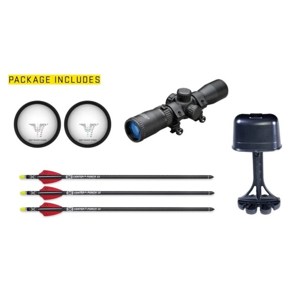 TenPoint Siege 425 Reverse Draw Crossbow ACUslide RangeMaster 100 Scope Vektra - Precision Shot Firearms