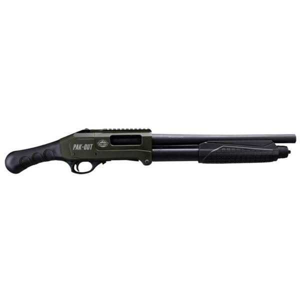 Rock Island Armory Pak Out Short Shotgun 12 ga 3" Chamber 4rd Magazine 14.25" Barrel OD Green Black - Precision Shot Firearms