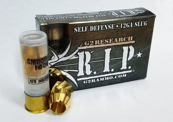 G2 Research R.I.P. Shotshells 12 Ga 2-3/4" 1430 fps Fragmenting Slug 5/ct - Precision Shot Firearms