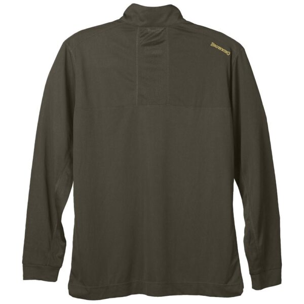 Browning Early Season 3/4 Zip Shirt Major Brown M - Precision Shot Firearms