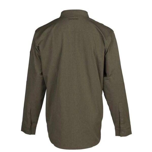 Browning Lightweight Button Down Long Sleeve Shirt Green XL - Precision Shot Firearms