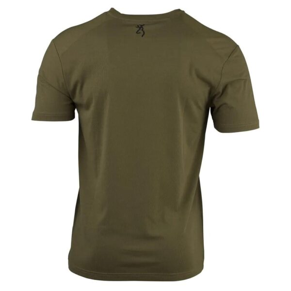 Browning Whitetail Camp Short Sleeve Shirt Green S - Precision Shot Firearms