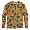 Browning Wasatch Long Sleeve T-Shirt Vintage Tan Camo L - Precision Shot Firearms