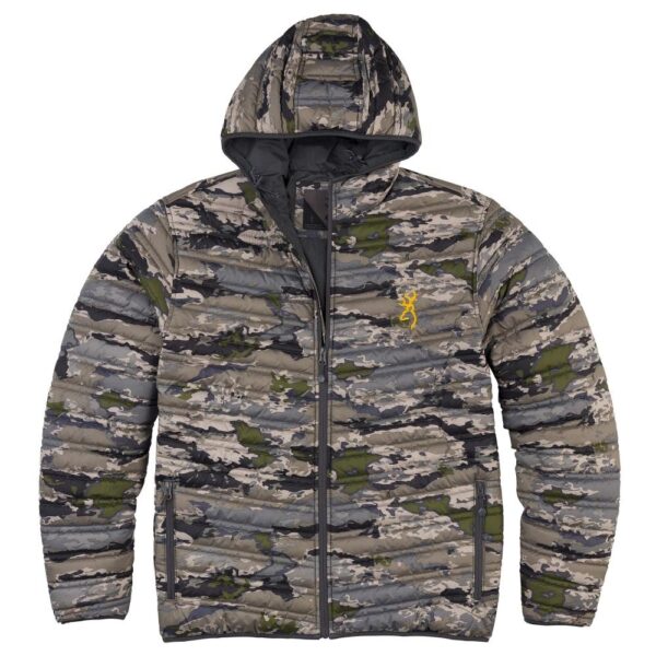 Browning Packable Puffer Jacket Ovix Camo L - Precision Shot Firearms