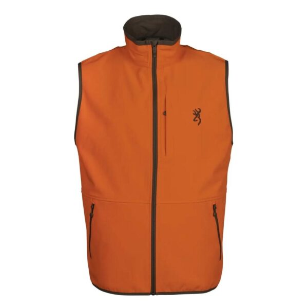Browning Opening Day Soft Shell Vest Blaze Orange S - Precision Shot Firearms
