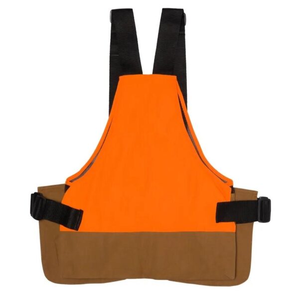 Browning Upland Strap Vest Tan/Blaze ONESIZE Fits Most - Precision Shot Firearms