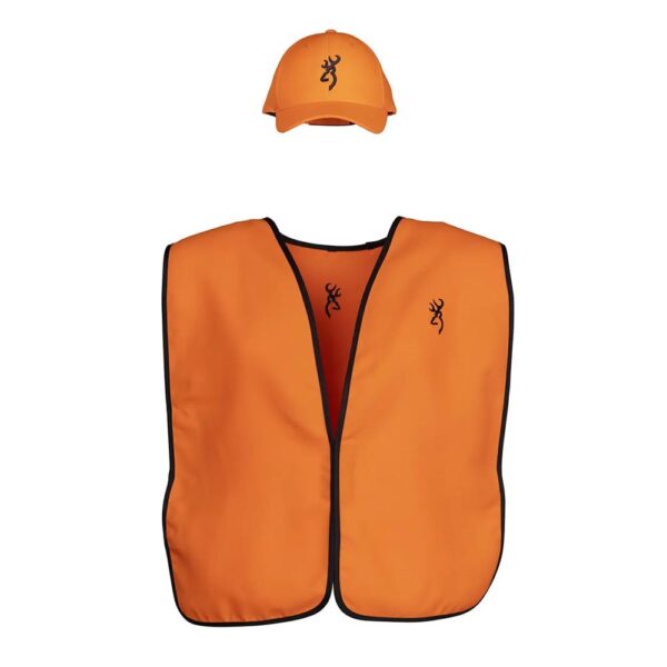 Browning Vest Cap Combo Blaze Orange - Precision Shot Firearms