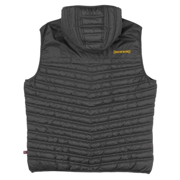 Browning Packable Puffer Hooded Vest Carbon S - Precision Shot Firearms