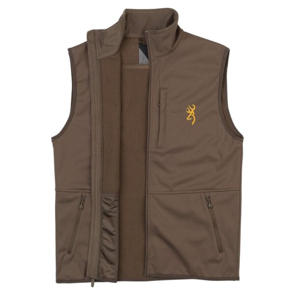Browning Softshell Vest Major Brown S - Precision Shot Firearms