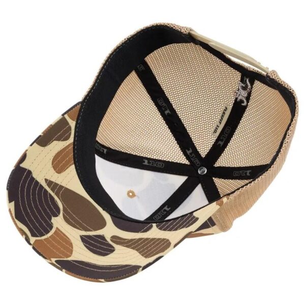 Browning Cupped Up Mesh Cap Vintage Tan Camo - Precision Shot Firearms