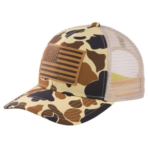 Browning Company Cap Vintage Tan Camo One Size Fits Most - Precision Shot Firearms
