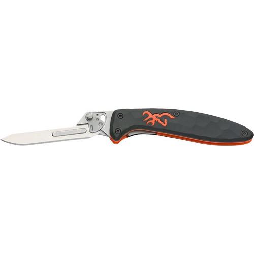Browning Primal Scalpel 2 3/4" Blade Black and Orange - Precision Shot Firearms
