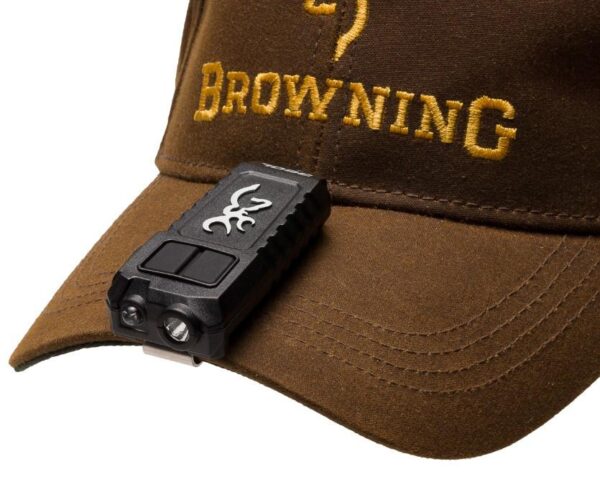 Browning Trailmate Rechargeable USB Cap Flashlight Black - Precision Shot Firearms