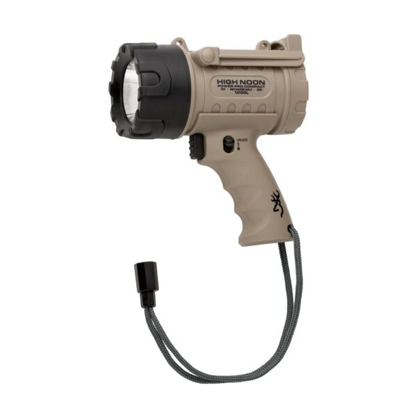 Browning High Noon Power Pro Compact Spotlight 1250 Max Lumens - Coyote Tan - Precision Shot Firearms