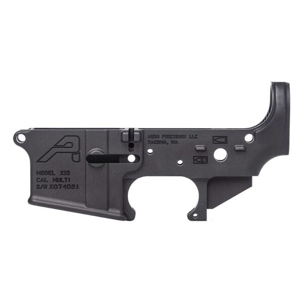 Aero Precision AR15 Stripped Lower Receiver Gen 2 - Anodized Black - Precision Shot Firearms