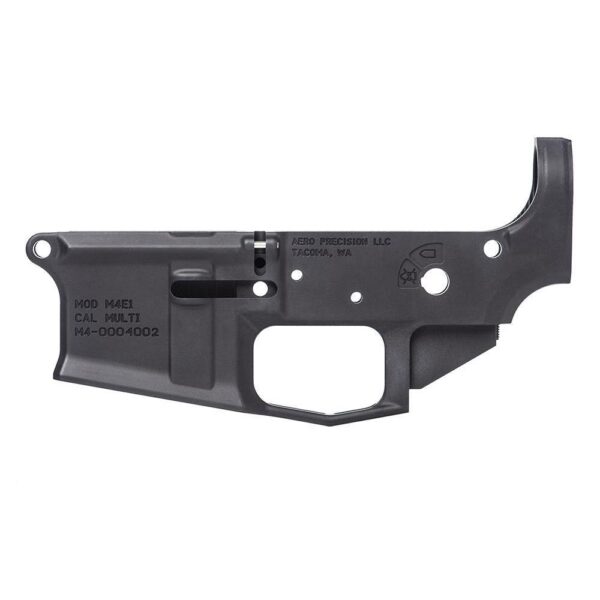 Aero Precision M4E1 Stripped Lower Receiver - Anodized Black - Precision Shot Firearms