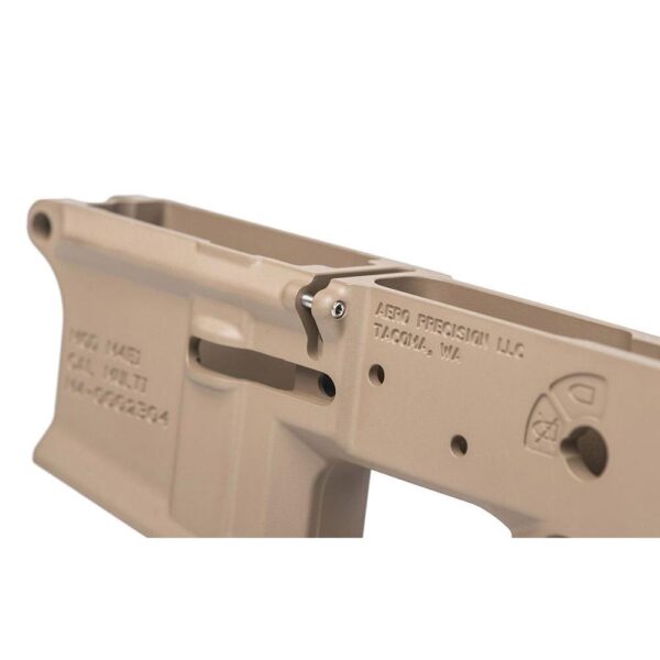 Aero Precision M4E1 Stripped Lower Receiver - FDE Cerakote - Precision Shot Firearms