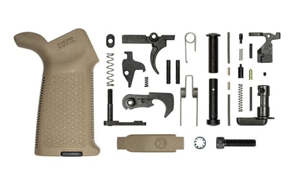 Aero Precision AR15 MOE Lower Parts Kit - FDE - Precision Shot Firearms