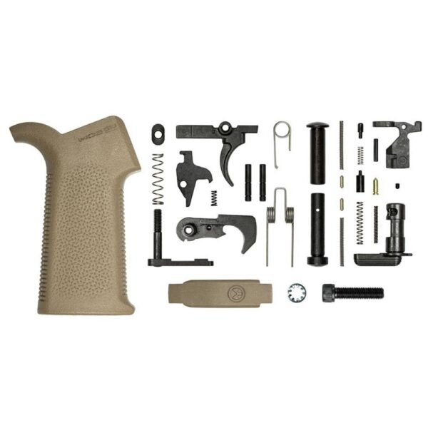 AR15 Lower Parts Kit w/ MOE SL - FDE - Precision Shot Firearms