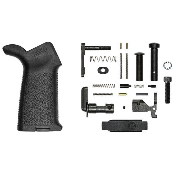 Aero Precision AR15 MOE Lower Parts Kit Minus FCG - Black - Precision Shot Firearms