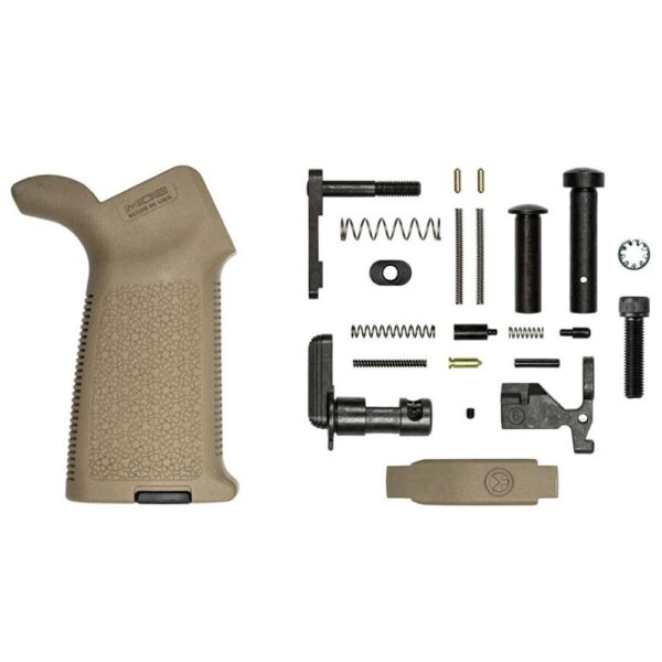 AR15 MOE Lower Parts Kit Minus FCG - FDE - Precision Shot Firearms
