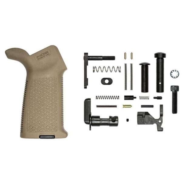M4E1 MOE Lower Parts Kit Minus FCG - FDE - Precision Shot Firearms