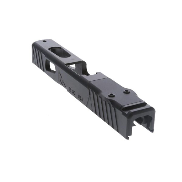 Rival Arms Slide for Glock Model 19 GEN 3 A1 DOC Cut - Black Finish - Precision Shot Firearms