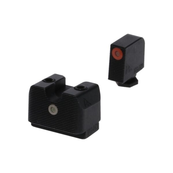 Rival Arms Inline Tritium Night Sights Orange for Glock MOS Double Stack Models - Precision Shot Firearms