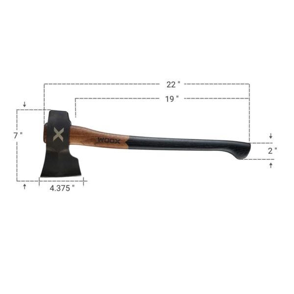 Woox Forte Ax 22" Orange/Black - Precision Shot Firearms
