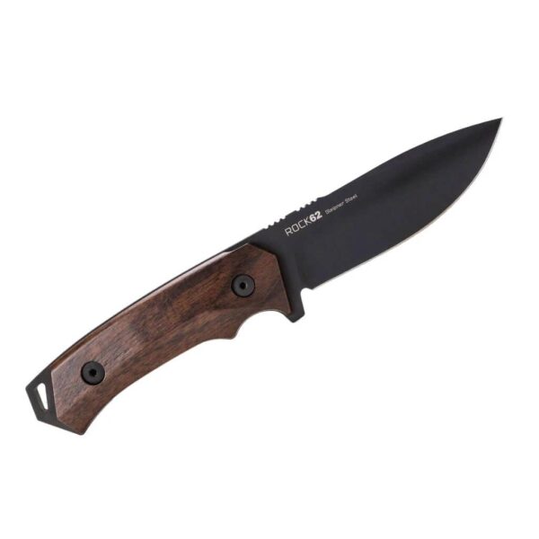 WOOX Rock 62 Fixed Blade Knife - Walnut - Precision Shot Firearms