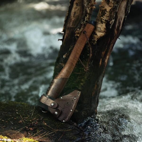 WOOX AX1 Genuine Leather Axe Sheath - Precision Shot Firearms
