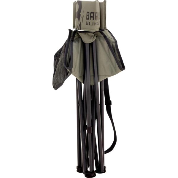 Barronett Blinds Aluminum XL Blind Chair Grey - Precision Shot Firearms