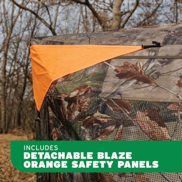 Barronett Blinds Grandview Ground Blind Bloodtrail Backwoods Camo See Through - Precision Shot Firearms