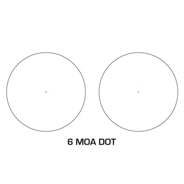 Swampfox Raider Micro Prism Red Dot Sight 1x20 Red IR 6 MOA - Precision Shot Firearms