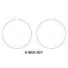 Swampfox Raider Micro Prism Sight 1x20 Green IR 6 MOA - Precision Shot Firearms