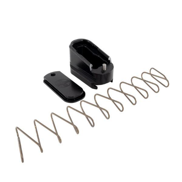 Shield Arms Handgun Magazine Extension +2 for Glock 43 Black - Precision Shot Firearms