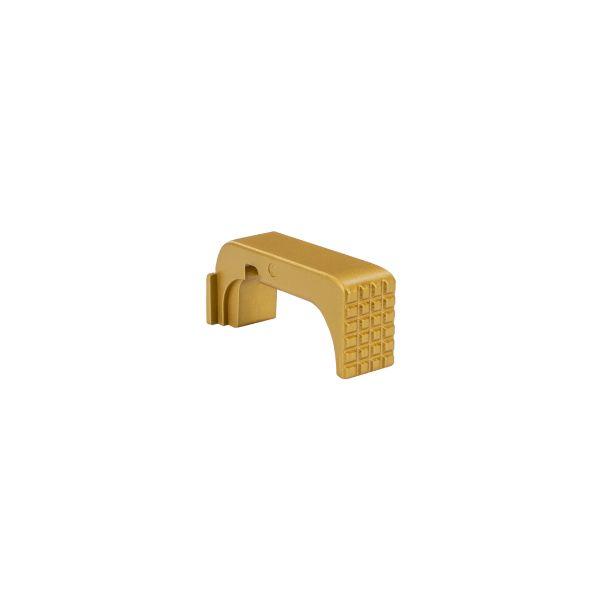 Shield Arms Handgun Magazine Catch Release for Glock 43X/48 Gold - Precision Shot Firearms