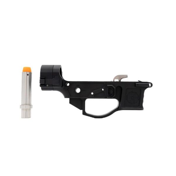 Shields Arms SA-9 Gen 2 Stripped Folding Lower Receiver - 9mm Luger 7075-T6 Aluminum Black Accepts Glock Style Magazines - Precision Shot Firearms
