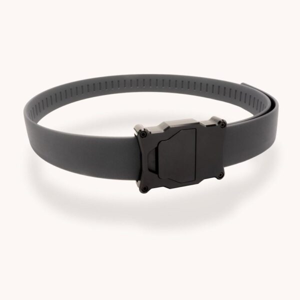 Shield Arms Apogee Belt Black Belt and Grey Buckle - Precision Shot Firearms
