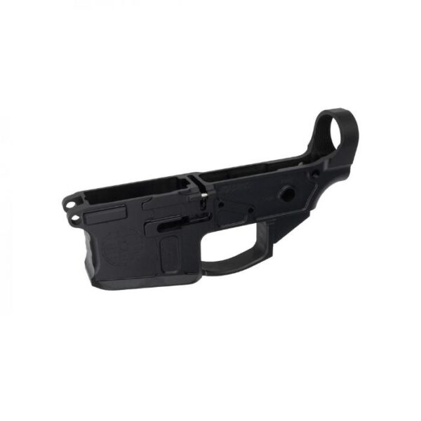 Shield Arms SA-15 Stripped Lower Receiver - 5.56mm/300 Blk Non-Folding 7075-T6 Billet Black - Precision Shot Firearms