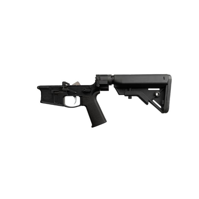 Shield Arms SA-15 Complete Folding Lower Receiver w/Rifle Stock - Black - Precision Shot Firearms