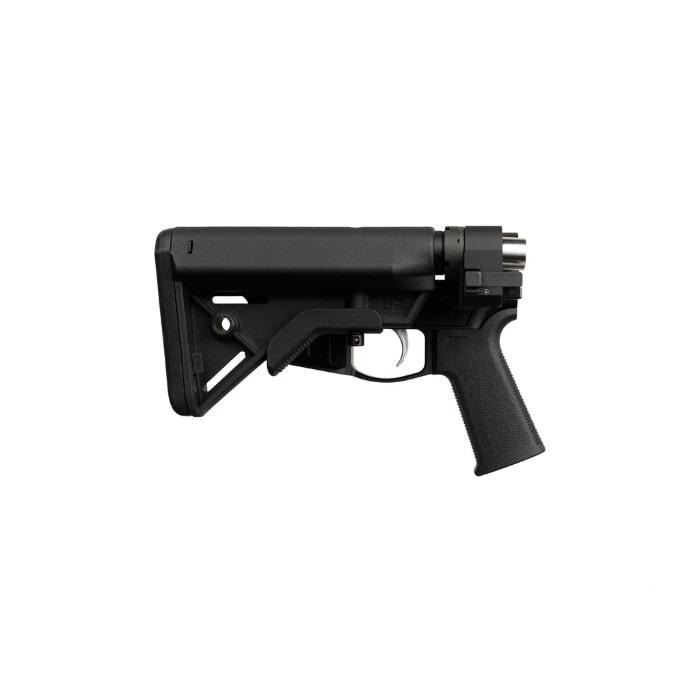 Shield Arms SA-15 Complete Folding Lower Receiver w/Rifle Stock - Black - Precision Shot Firearms