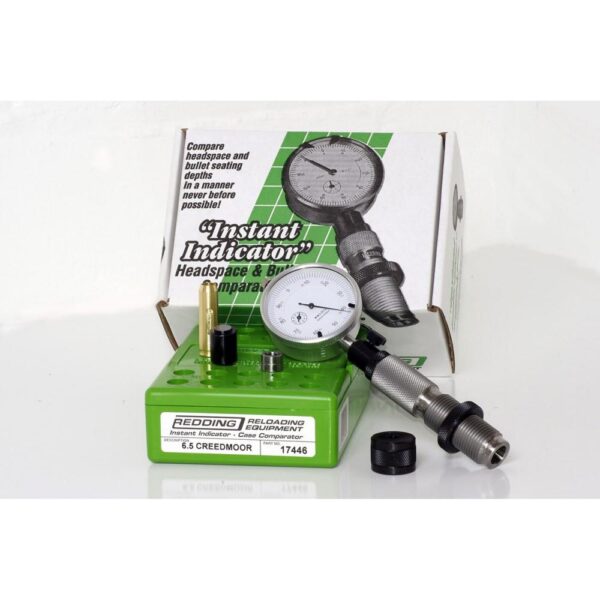 Redding Instant Indicator Headspace and Bullet Comparator With Dial Indicator 6.5 Creedmoor - Precision Shot Firearms