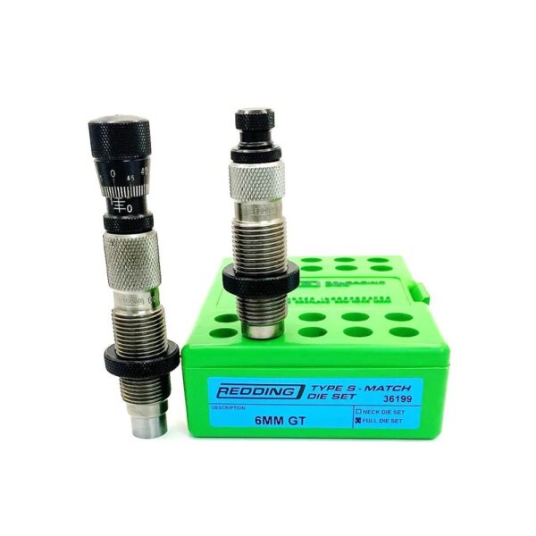 Redding 6mm GT Type S-Match Full Die Set - Precision Shot Firearms