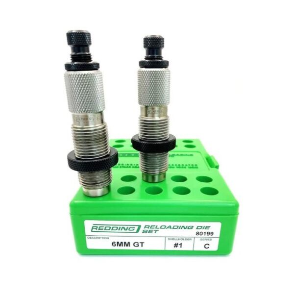 Redding 6mm GT Full Length Die Set for Bottleneck Cases - Precision Shot Firearms